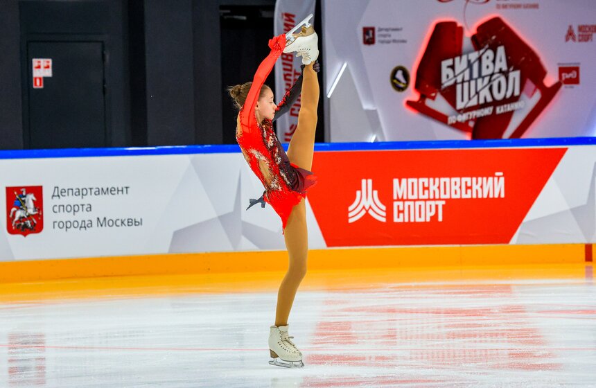 Пятый этап Кубка Московского спорта по фигурному катанию "Битва Школ" состоялся в столице 19 фото