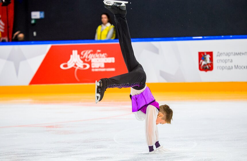 Пятый этап Кубка Московского спорта по фигурному катанию "Битва Школ" состоялся в столице 27 фото