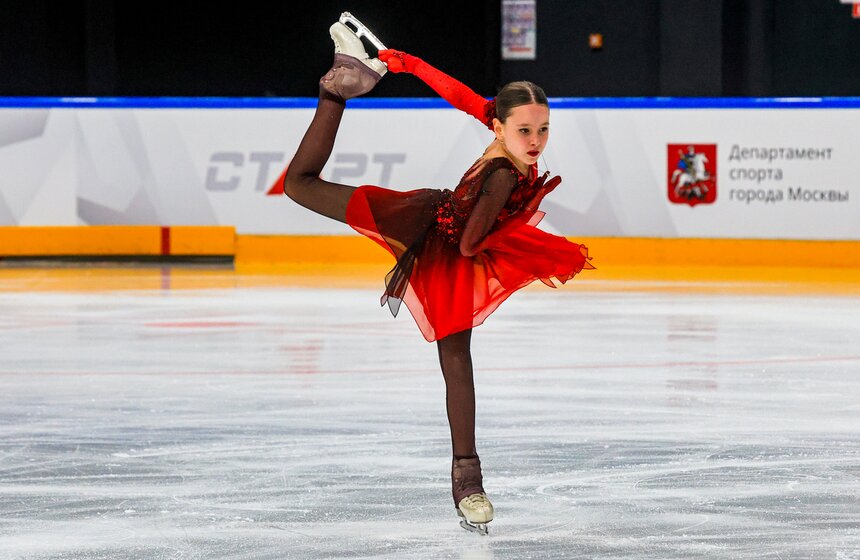 Пятый этап Кубка Московского спорта по фигурному катанию "Битва Школ" состоялся в столице 17 фото