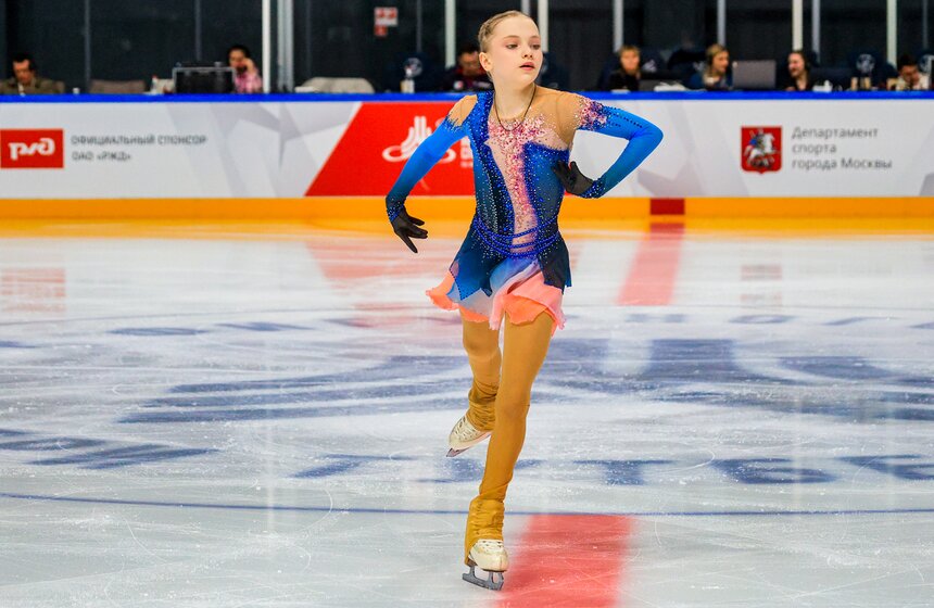 Пятый этап Кубка Московского спорта по фигурному катанию "Битва Школ" состоялся в столице 12 фото