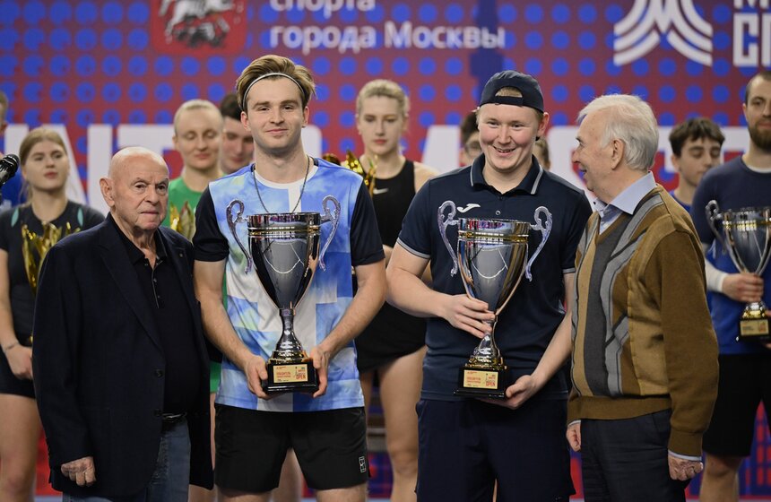 Стали известны чемпионы Зимнего кубка Москвы по большому теннису в парном разряде 26 фото
