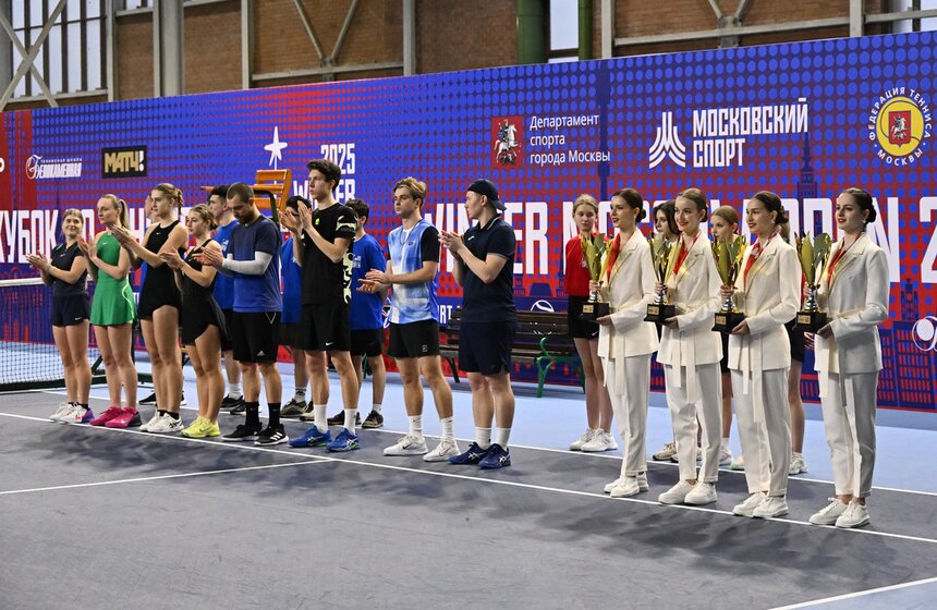 Стали известны чемпионы Зимнего кубка Москвы по большому теннису в парном разряде 24 фото