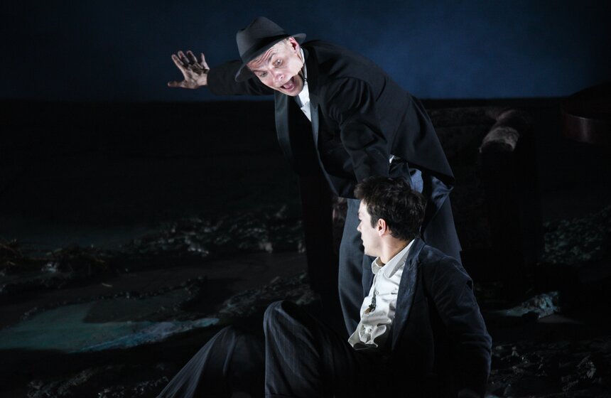 Премьера спектакля "Идиот" состоялась в Театре имени Вахтангова 15 фото