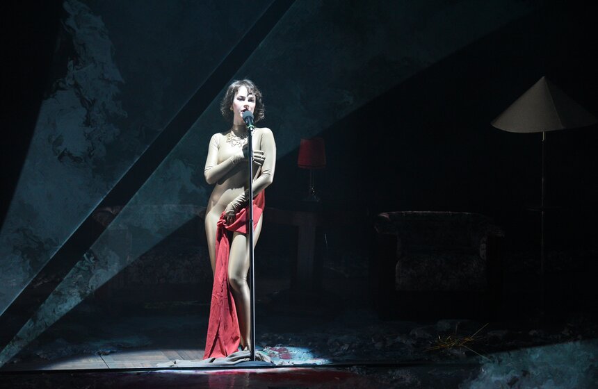 Премьера спектакля "Идиот" состоялась в Театре имени Вахтангова 24 фото