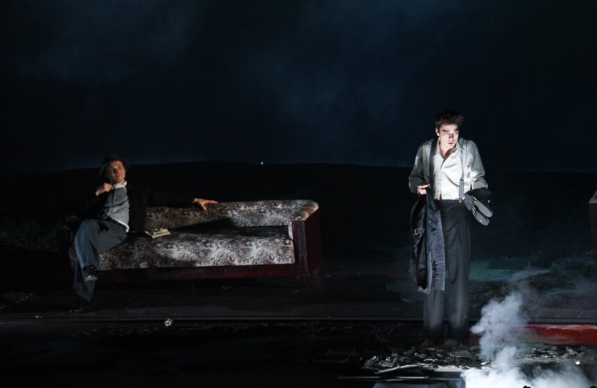 Премьера спектакля "Идиот" состоялась в Театре имени Вахтангова 16 фото