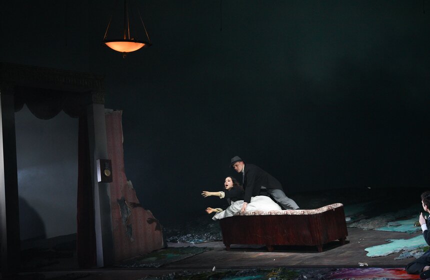 Премьера спектакля "Идиот" состоялась в Театре имени Вахтангова 6 фото