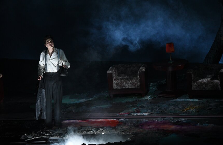 Премьера спектакля "Идиот" состоялась в Театре имени Вахтангова 19 фото