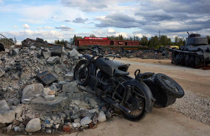 Генеральная репетиция спектакля "Победа! Знамя над Рейхстагом" прошла в "Москино" 6 фото