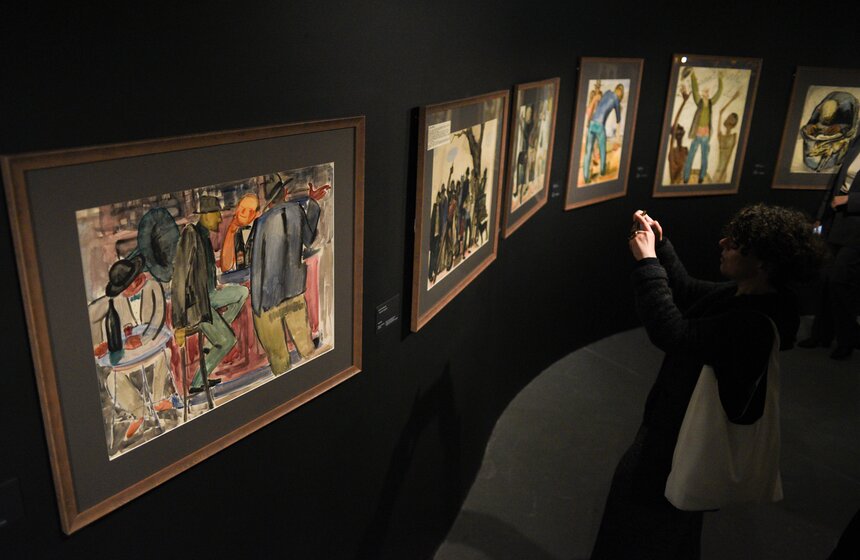 Выставка "Между Парижем и Москвой" открылась в столице 10 фото