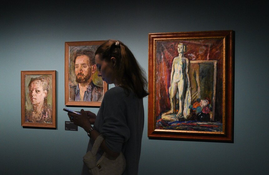 Выставка "Между Парижем и Москвой" открылась в столице 19 фото