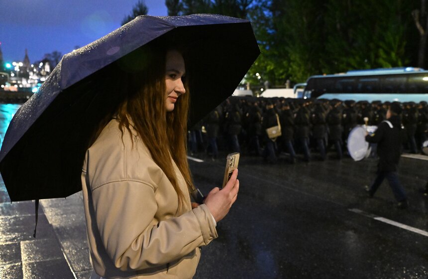 Репетиция парада Победы прошла в Москве 29 фото