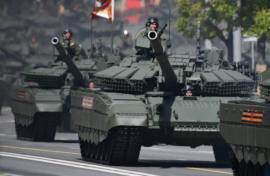 Генеральная репетиция парада Победы прошла в Москве 7 мая 17 фото