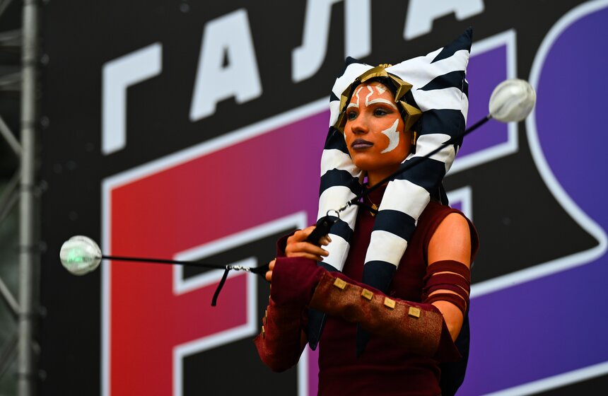 День "Звездных войн" отметили на ВДНХ в Москве 10 фото