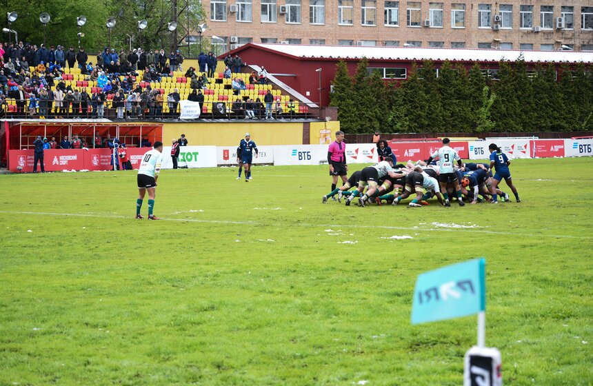 Первый матч PARI чемпионата России по регби прошел в Москве 1 фото