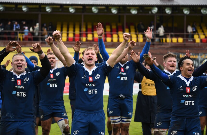 Первый матч PARI чемпионата России по регби прошел в Москве 28 фото