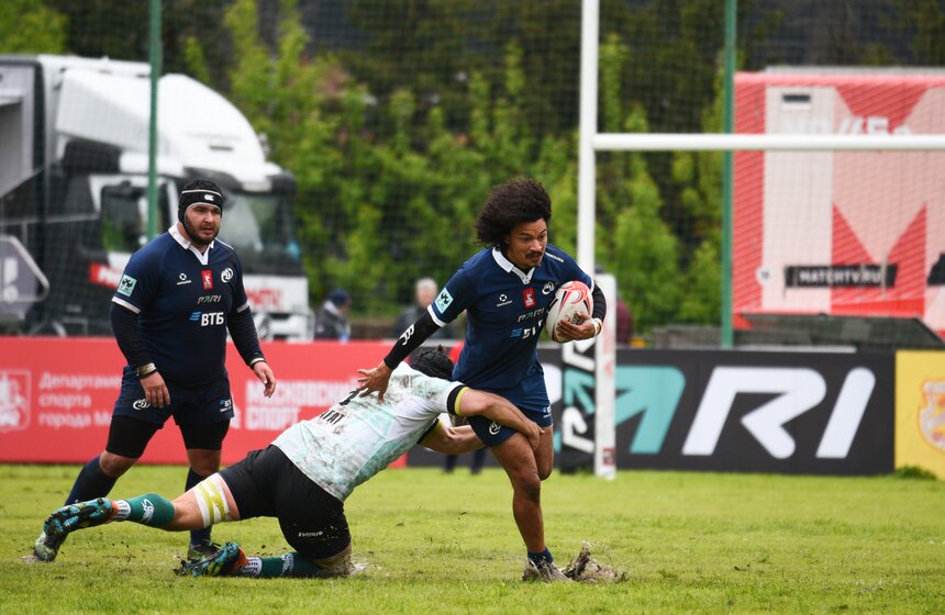 Первый матч PARI чемпионата России по регби прошел в Москве 6 фото