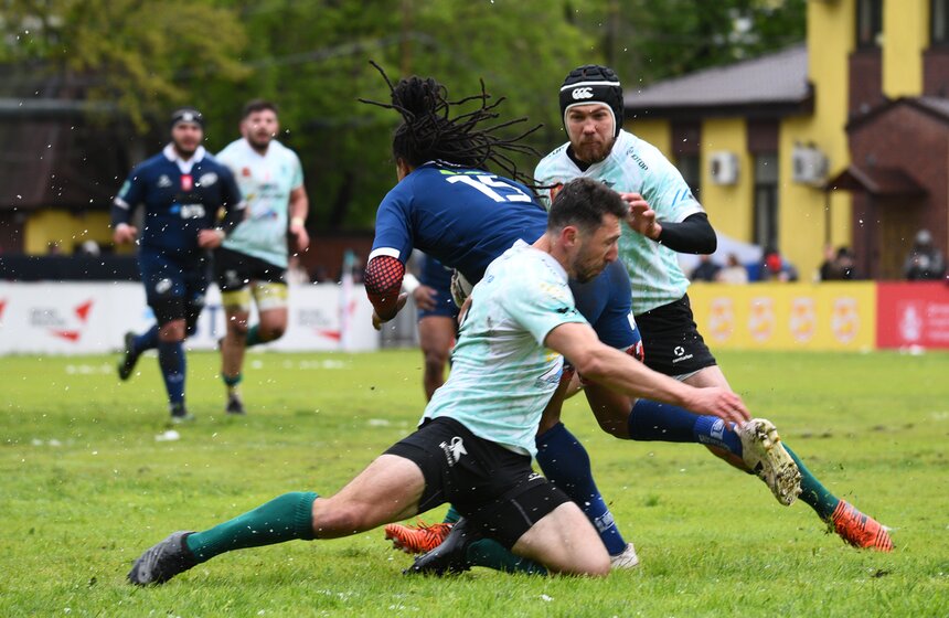 Первый матч PARI чемпионата России по регби прошел в Москве 25 фото