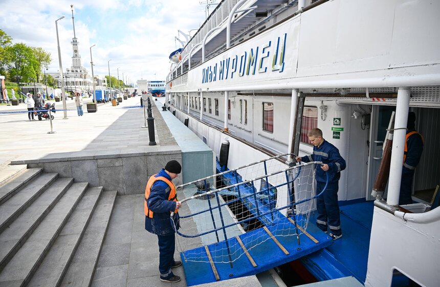 В Москве открылся сезон речной навигации 22 фото