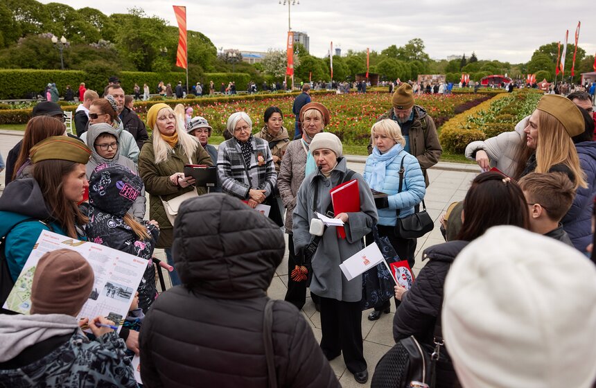 День Великой Победы отпраздновали в Парке Горького 14 фото