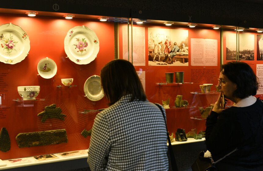 Открылась выставка "Порфироносная вдова: Москва в XVIII веке" 14 фото