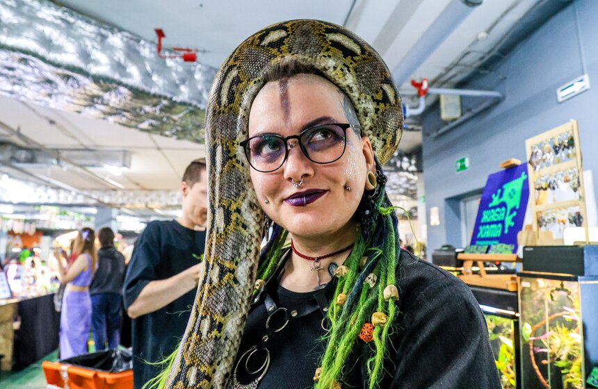 Выставка экзотических животных "ТерраМания" прошла в Москве 4 фото