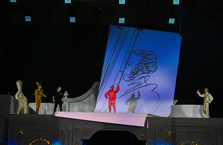Пресс-показ циркового шоу "Сны Пушкина" прошел в Москве 2 фото