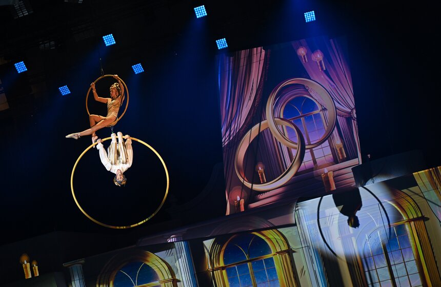 Пресс-показ циркового шоу "Сны Пушкина" прошел в Москве 24 фото