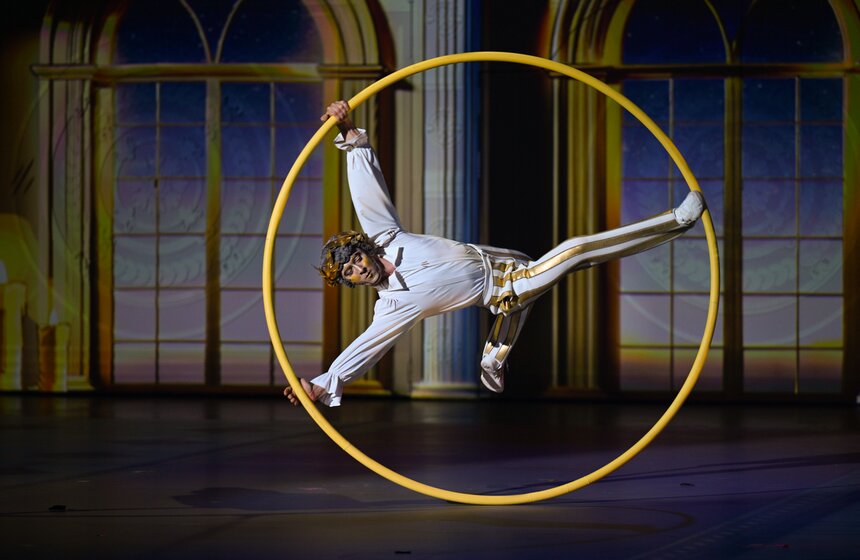 Пресс-показ циркового шоу "Сны Пушкина" прошел в Москве 23 фото