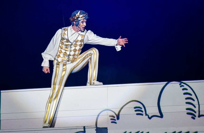 Пресс-показ циркового шоу "Сны Пушкина" прошел в Москве 13 фото