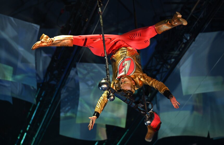 Пресс-показ циркового шоу "Сны Пушкина" прошел в Москве 15 фото