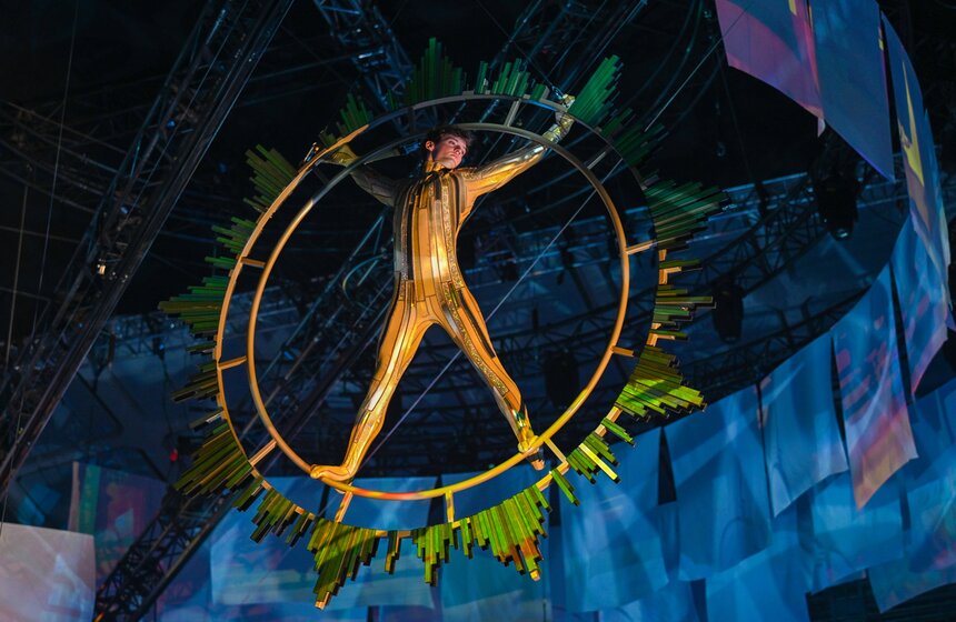 Пресс-показ циркового шоу "Сны Пушкина" прошел в Москве 16 фото