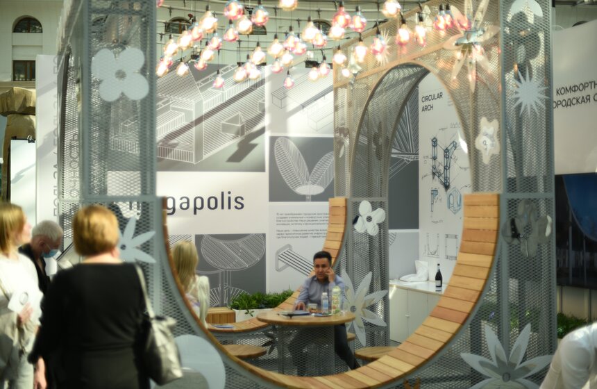 Международная выставка "Арх Москва" открылась в Гостином Дворе 17 фото