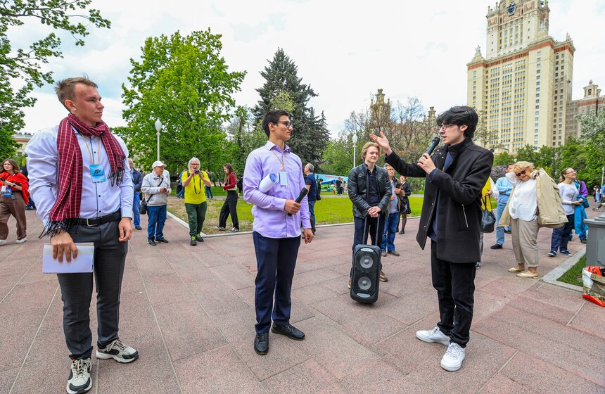 В МГУ прошел День физика, посвященный 270-летию университета 18 фото