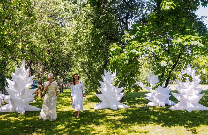 Второй международный день медитации прошел в Москве 19 фото