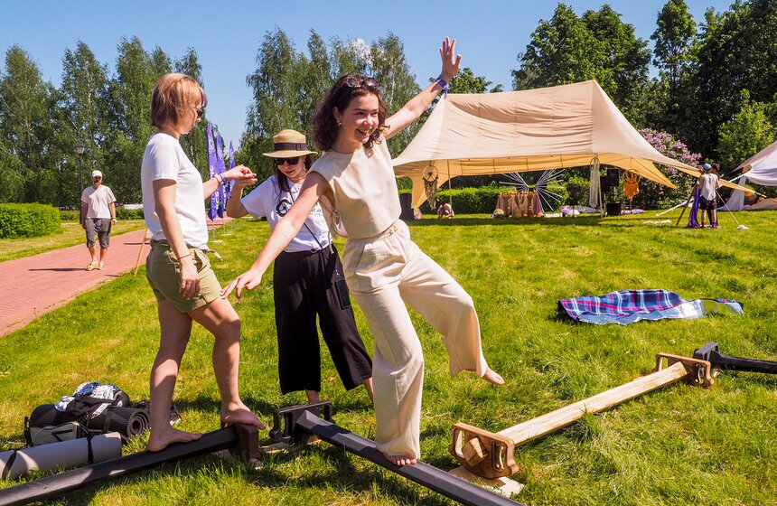 Второй международный день медитации прошел в Москве 22 фото