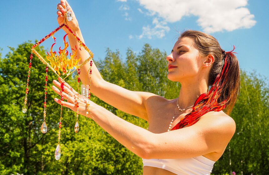 Второй международный день медитации прошел в Москве 10 фото