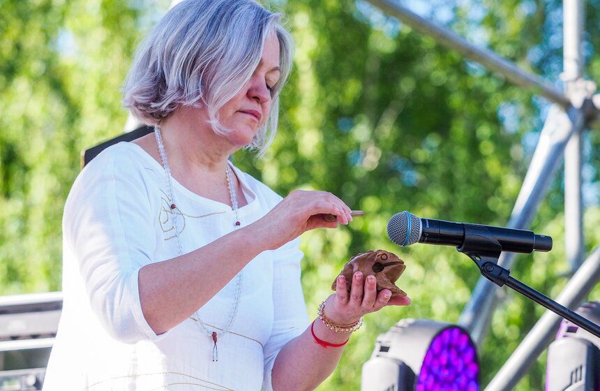 Второй международный день медитации прошел в Москве 2 фото