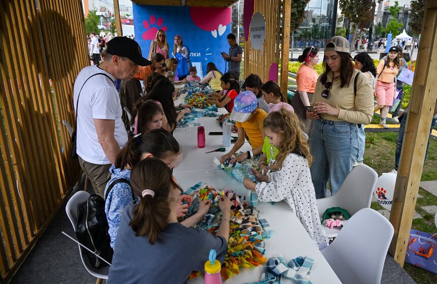 Первый день фестиваля "Лапки" завершился в Москве 18 фото