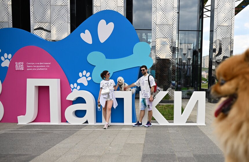 Первый день фестиваля "Лапки" завершился в Москве 8 фото