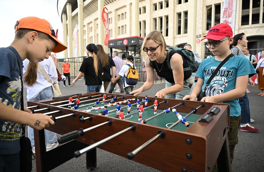 В "Лужниках" прошел праздник в честь Дня спорта 2 фото