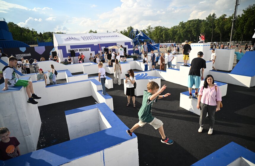 В "Лужниках" прошел праздник в честь Дня спорта 35 фото