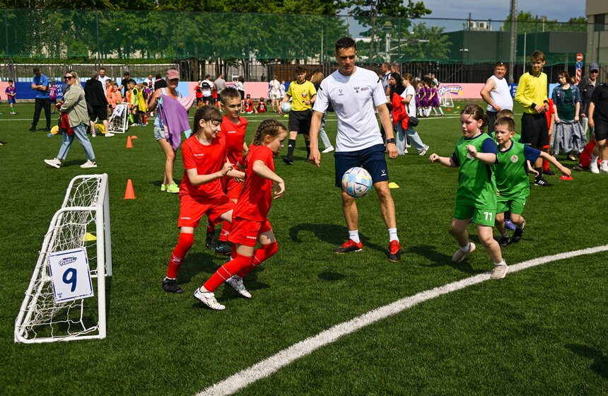 В "Лужниках" отметили Всероссийский день футбола 17 фото