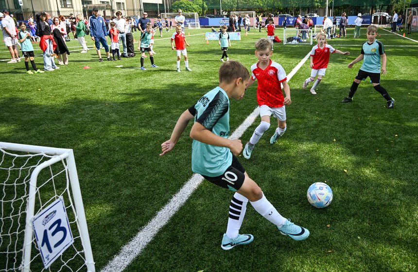 В "Лужниках" отметили Всероссийский день футбола 16 фото