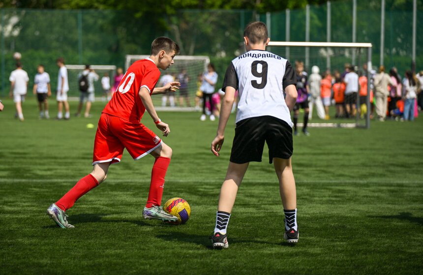 В "Лужниках" отметили Всероссийский день футбола 6 фото