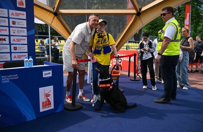 В "Лужниках" отметили Всероссийский день футбола 8 фото