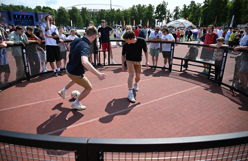 В "Лужниках" отметили Всероссийский день футбола 3 фото