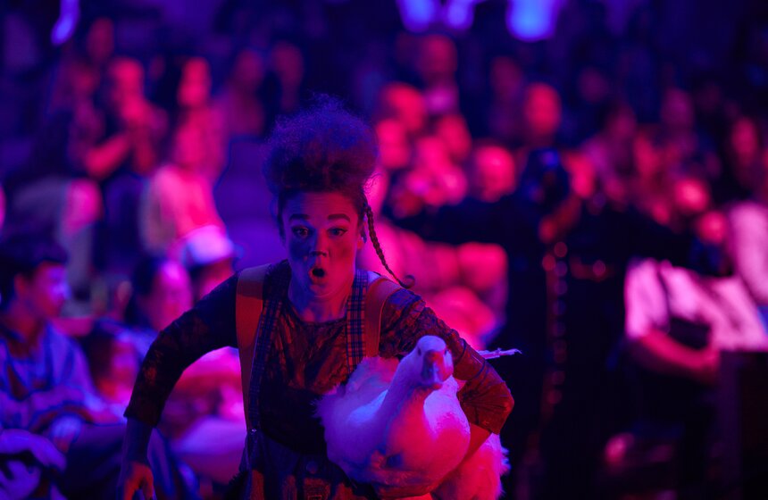 Цирк шапито открылся в кинопарке "Москино" 8 фото