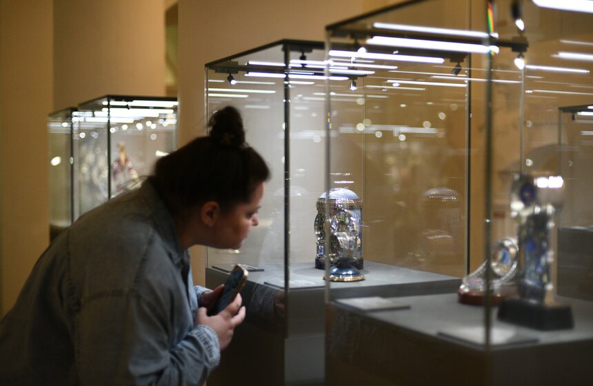 Выставка Гохрана открылась в Петровском путевом дворце 15 фото