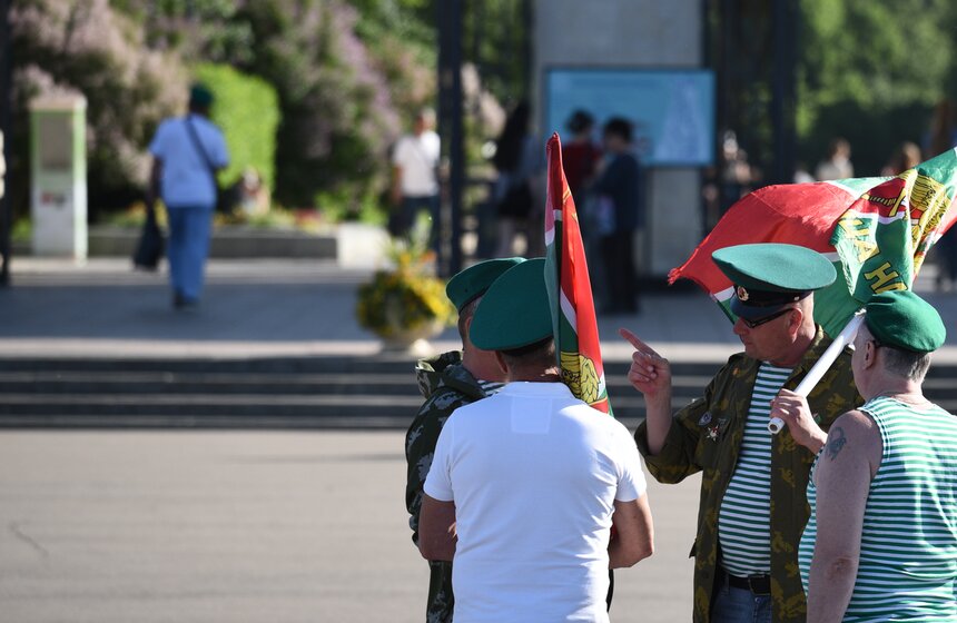 День пограничника отметили в Москве 14 фото