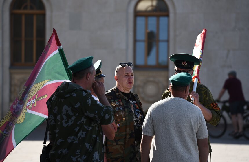 День пограничника отметили в Москве 5 фото